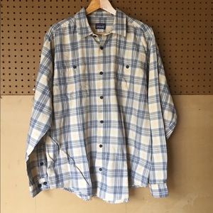 Patagonia Organic Cotton Plaid Button Up